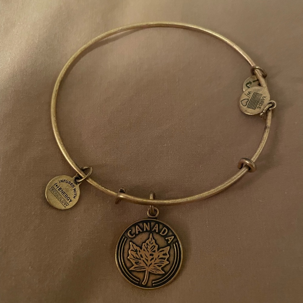 Alex and Ani Canada bracelet gold